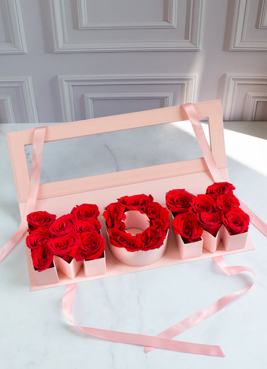 Te amo en cada letra